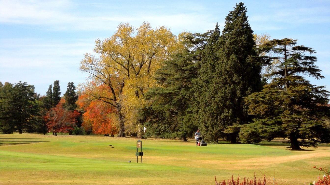 Parkland fairway at Golf Club Argentino